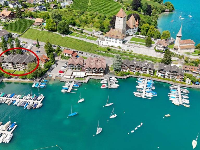 Ferienwohnung mit Hund in Spiez, Faulensee für max. 4 Personen Ferienwohnung mit Hund in Spiez, Faulensee für max. 4 Personen