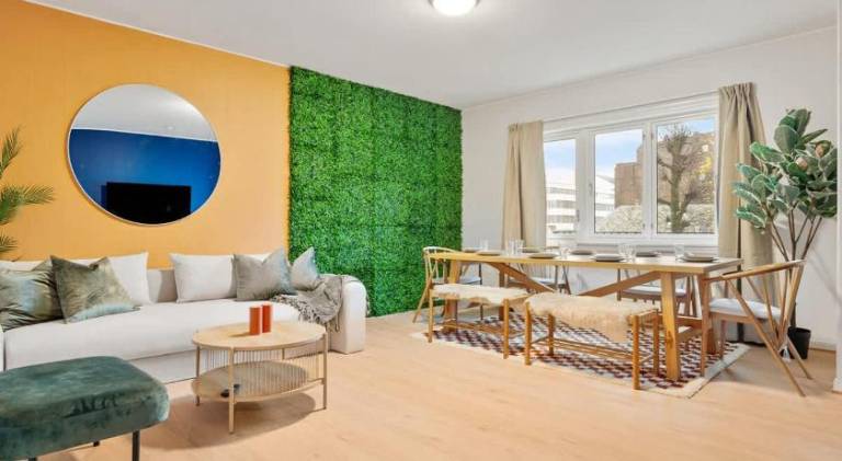 Dinbnb Apartments l Free Parking l 5 Min From Torget l Nearby Coast I Newly Furnished in Bergen