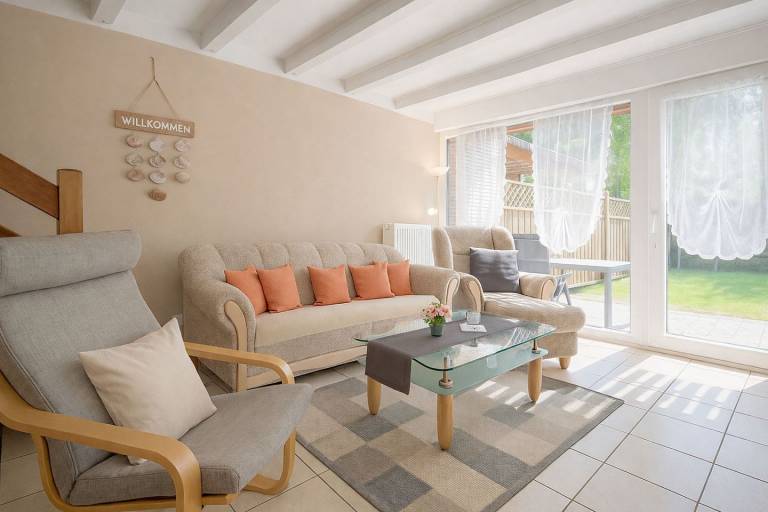 Ferienhaus Schütte in Horumersiel, 3 Schlafzimmer, WLAN, Terrasse, Garage — photo 4