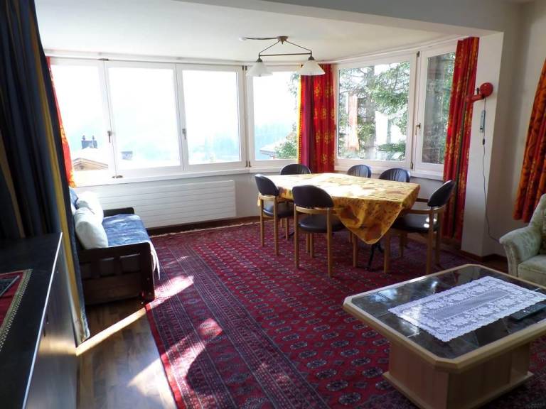 Rental apartment with yard & terrace | Lake view in Arosa