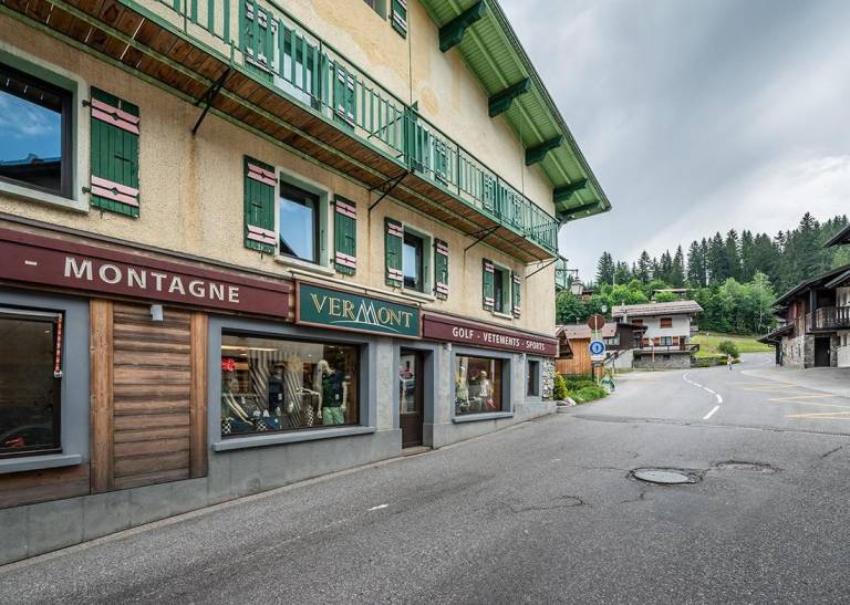 Wifi, 200m from resort center, 1st floor, parking, tv, ski locker, 34m², Les Gets — photo 5