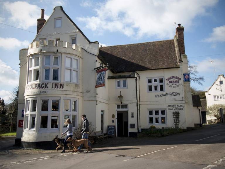 The Woolpack Hotel in Ashford