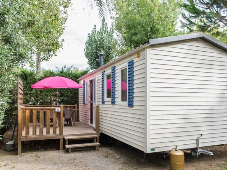 Mobile home with terrace & pool | Next to the beach | Pets are welcome — photo 4