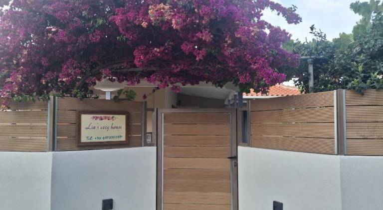 House with patio, garden & barbecue in Lefkada