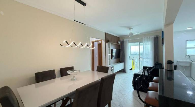 Rental apartment with pool in Praia Grande