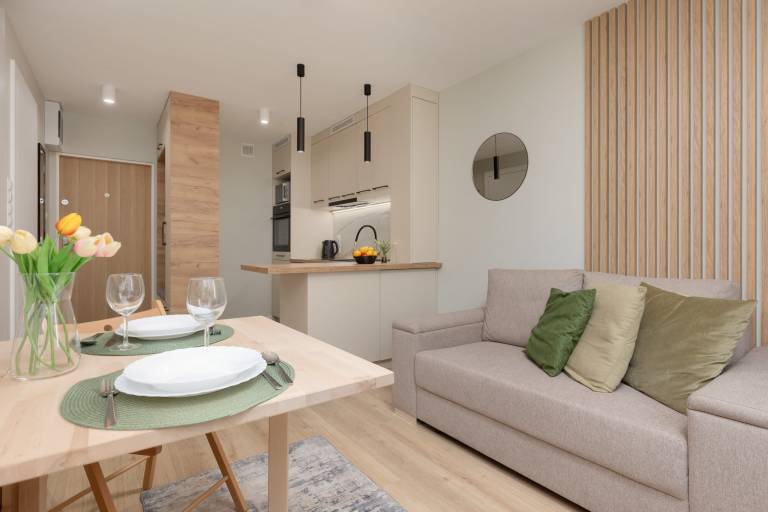 Apartament typu studio Żoliborz