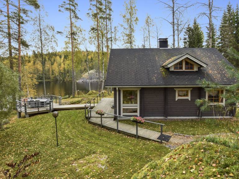Ferienhaus mit Hund in Mikkeli, Südfinnland fuer max. 4 Personen