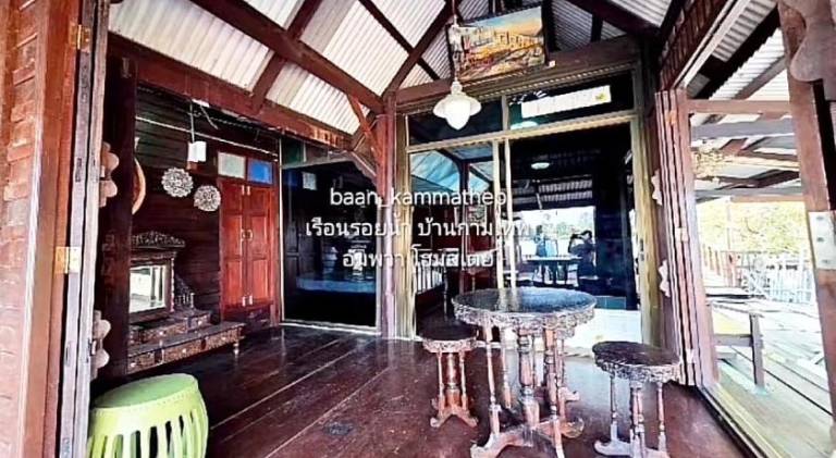 เรือนรอยน้ำ บ้านกามเทพ โฮมสเตย์ อัมพวา — photo 4