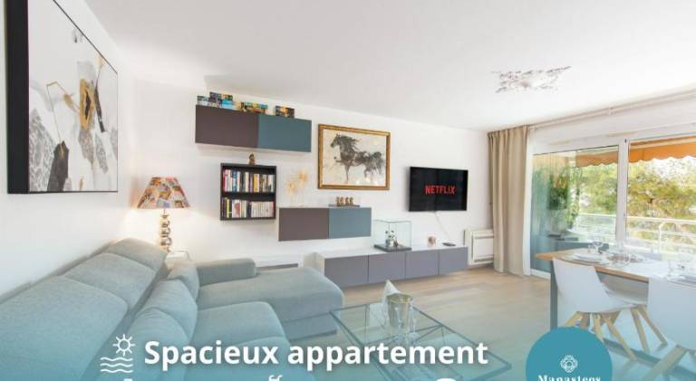 Fully equipped nice rental apartment with pool | Good for workation | Pet-friendly in Menton