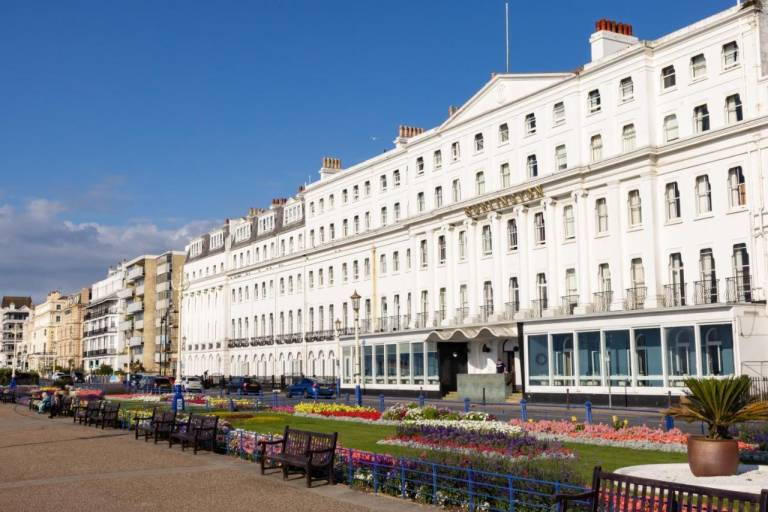 The Burlington Hotel in Eastbourne