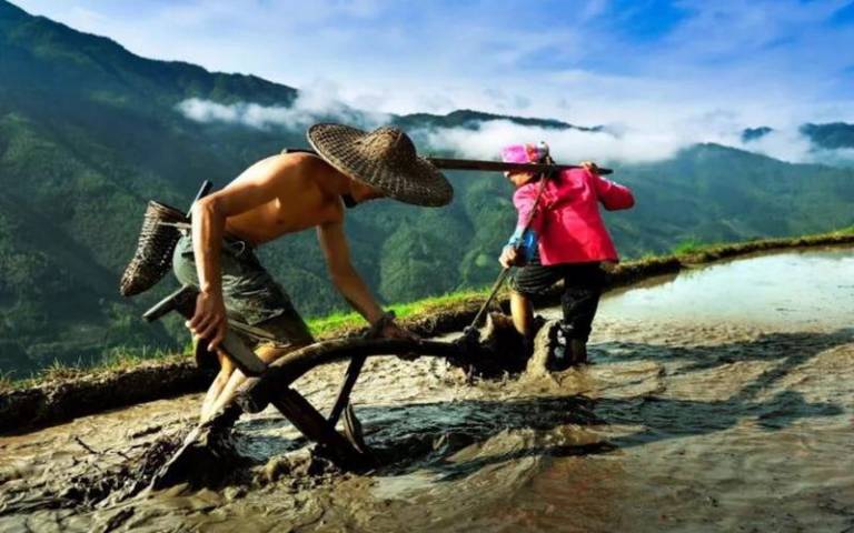 Dazhai Dragon's Den Hostel in Rice Terraces in Guilin