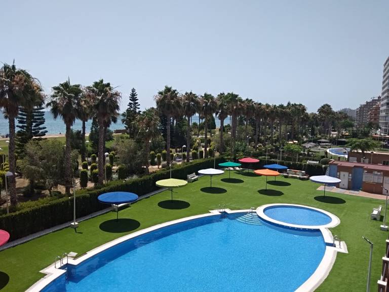 Apartment with patio & pool | Sea view in Oropesa del Mar