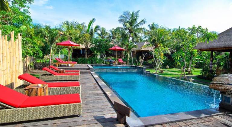 The Jingga Villas in Ceningan Island