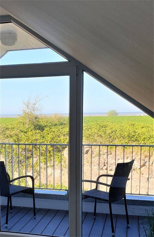 Modernes Ferienhaus, Kamin, Sauna, Süd-Terrasse, Loggia mit Meerblick, Haustiere — photo 3