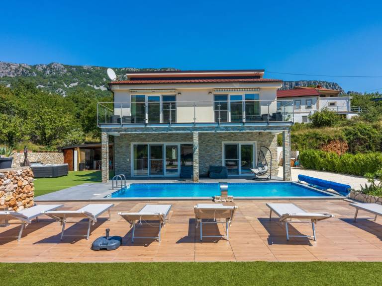 Ferienhaus in Bribir f&uuml;r max. 10 Personen