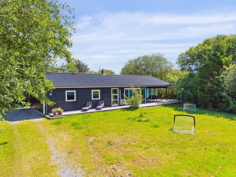 Ferienhaus mit Hund in Øer Strand, Ostsee, Dänemark