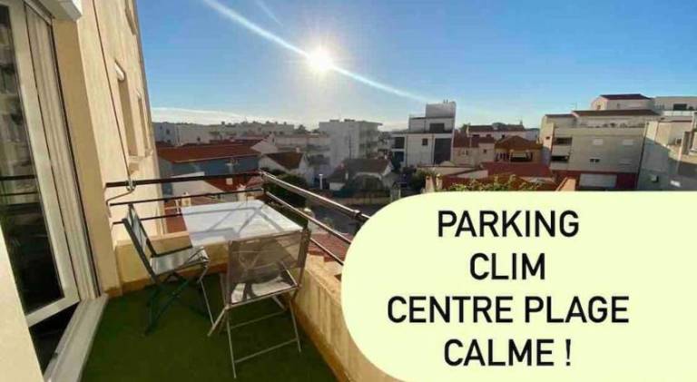 Nice apartment | Beach nearby | Pets are welcome in Canet-en-Roussillon