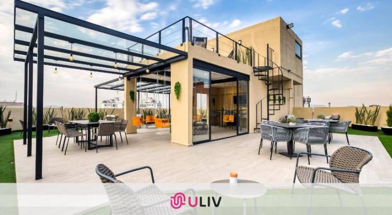 Apartment with patio | Pets allowed in Mexico City