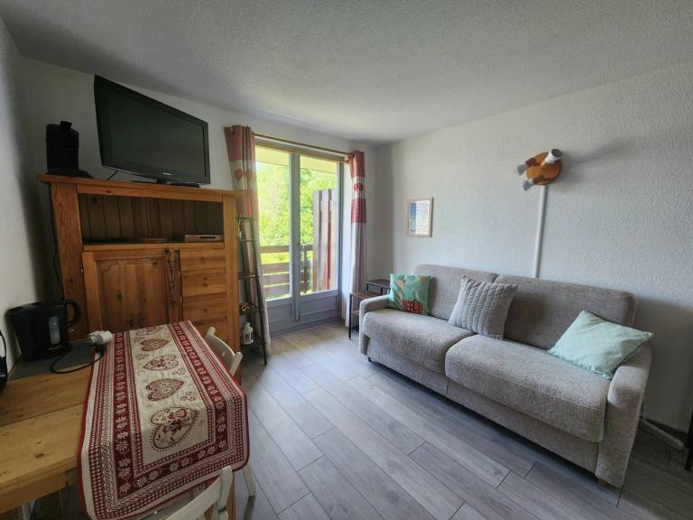 Studio 19m² in Samoëns, 4 people, pets allowed, parking in Samoëns