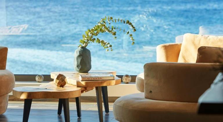 Seafront Luxury Moonlight Villa in South East Crete with Breathtaking Views in Ierapetra