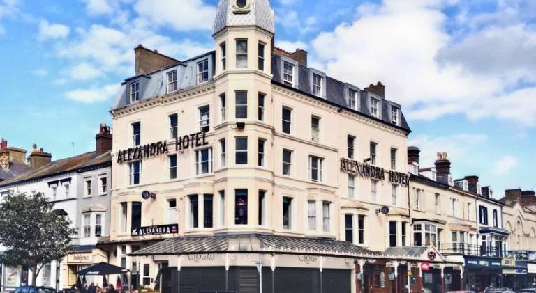 The New Alexandra Hotel in Llandudno