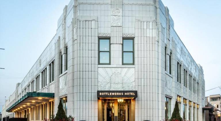 Bottleworks Hotel in Marion, IN