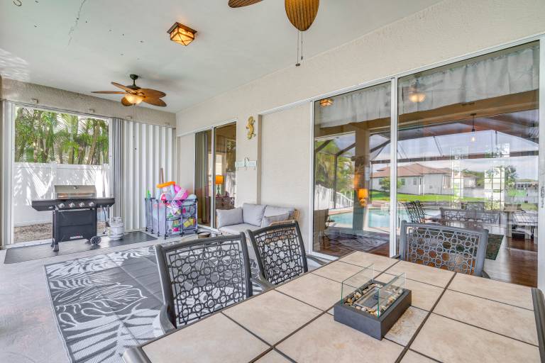 Boat Dock & Patio: Cape Coral Home 6 Mi to Beach! — photo 3