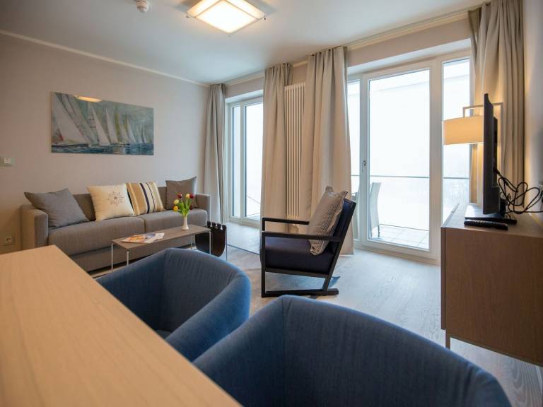 Ferienwohnung mit Meerblick, 1 Schlafzimmer und Balkon — photo 3