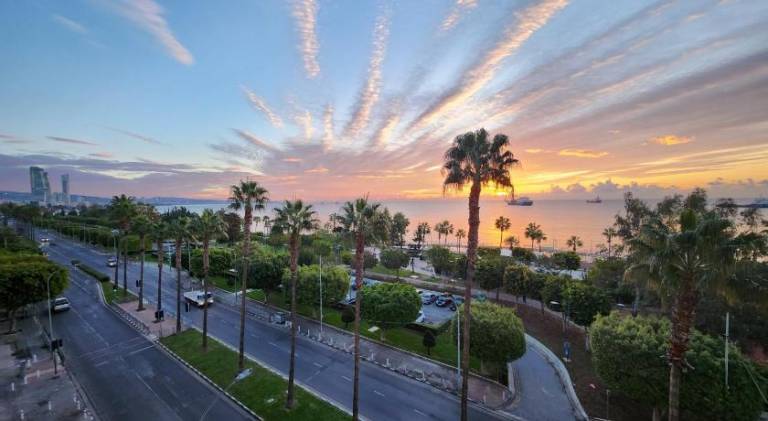 Holiday apartment with patio in Limassol