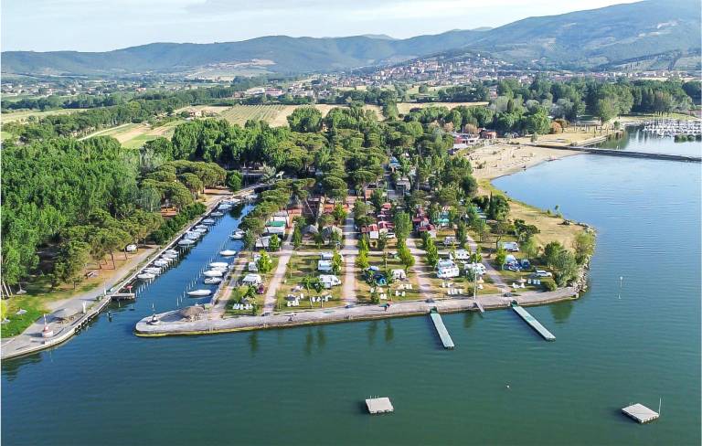 Mobilheim in Tuoro sul Trasimeno, Isola Maggiore f&uuml;r max. 4 Personen