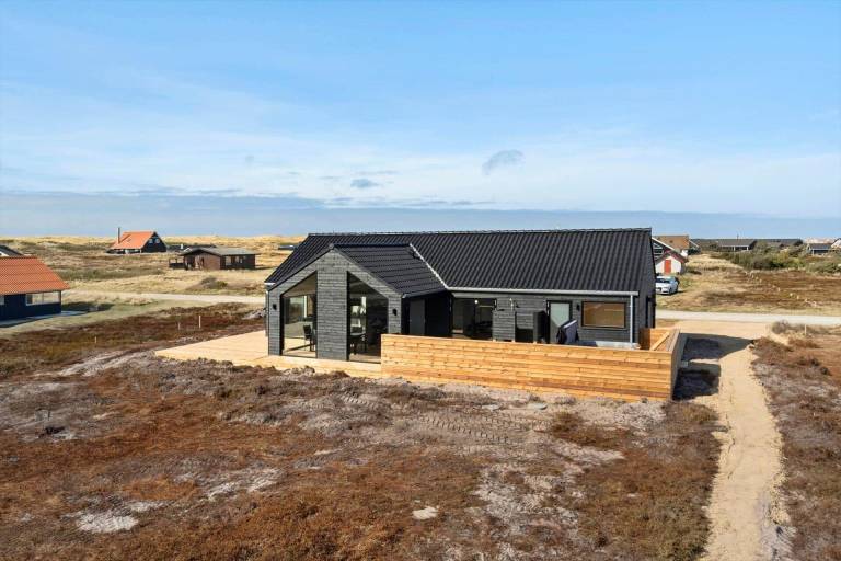 Ferienhaus mit Hund inVrist Strand  f&uuml;r max. 8 Personen