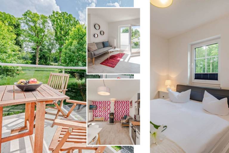 Ferienwohnung mit Hund inSeebad Heringsdorf, Usedom  f&uuml;r max. 4 Personen