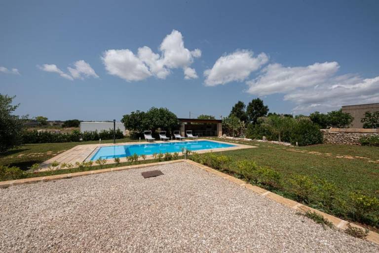 Child-friendly pleasant villa with garden, barbecue & patio | Pool view | Dogs allowed in Gagliano del Capo