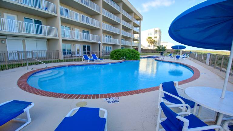 Condo with private pool in South Padre Island, TX