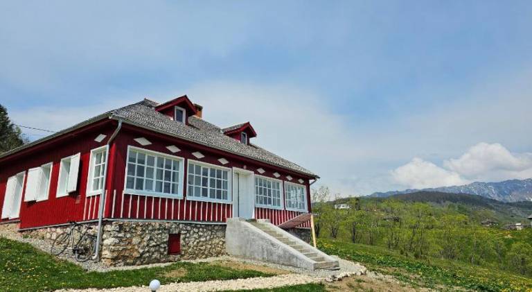Chalet with yard, BBQ & patio in Brasov