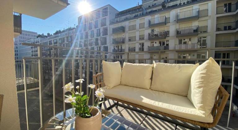 Rental apartment with 2 rooms for 4 persons in Munich