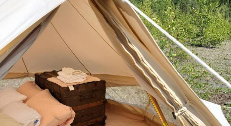 Alaskan Glamping in Anchorage, AK