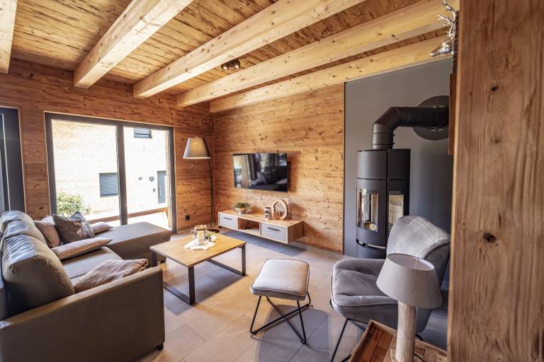 Chalet with pool, terrace & sauna — photo 2