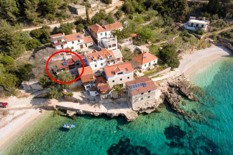 Ferienhaus in Gdinj, Bogomolje, Kroatien f&uuml;r max. 6 Personen