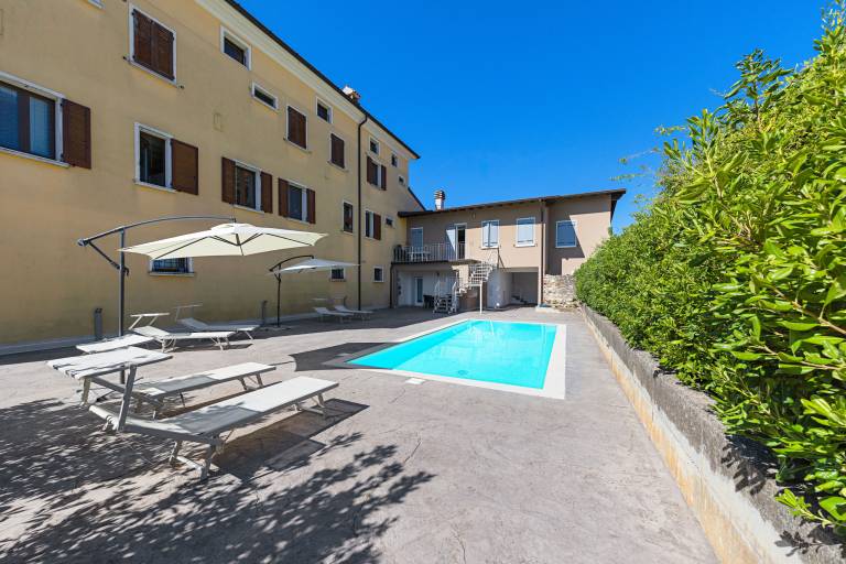 Ferienwohnung mit Hund inSoiano, Gardasee  f&uuml;r max. 6 Personen