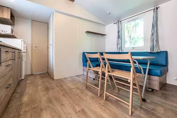 Camping L'Ile du Rhin - Mobile home Comfort 2 bdr. 4 pers. Covered Decking — photo 5
