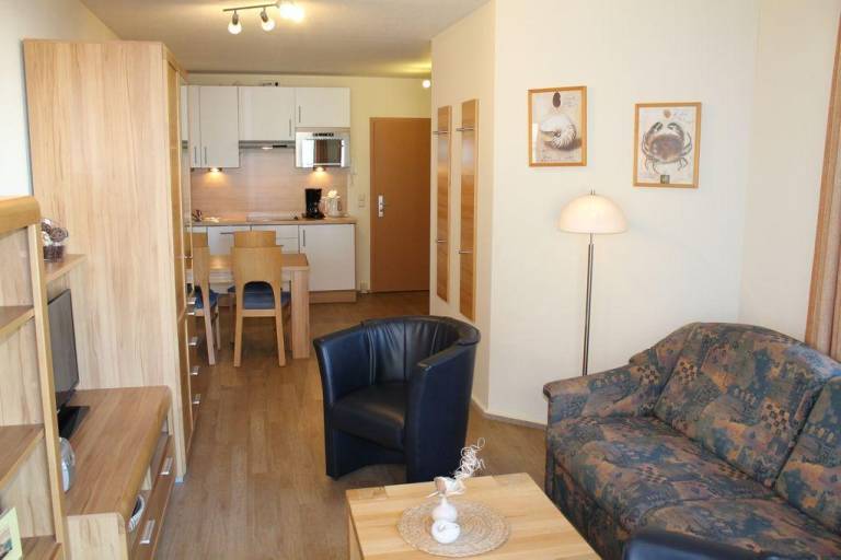 Rental apartment with 1 room for 2 persons in Kuehlungsborn