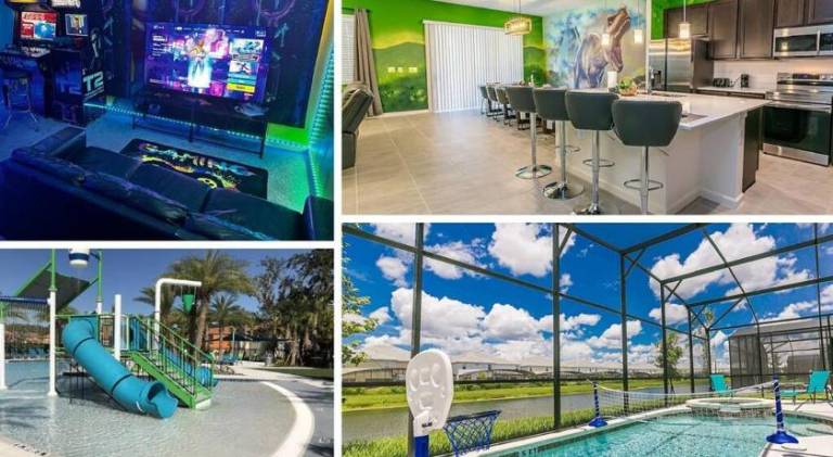 Villa with hot tub & pool in Kissimmee, FL
