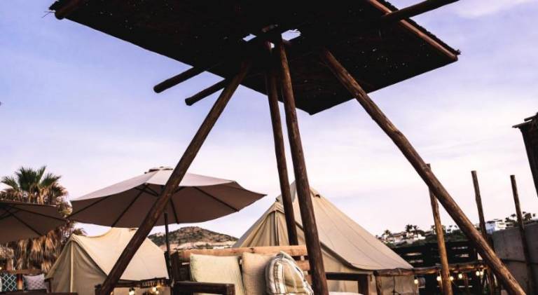 RUSTICO LOUNGE-Tipi With AC in front of the beach — photo 5