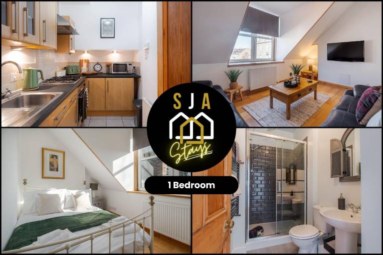 Albyn Retreat - SJA Stays - 1 Bed Apartment in Aberdeen