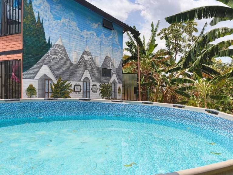 Holiday apartment with garden & barbecue | Nature view in Villeta