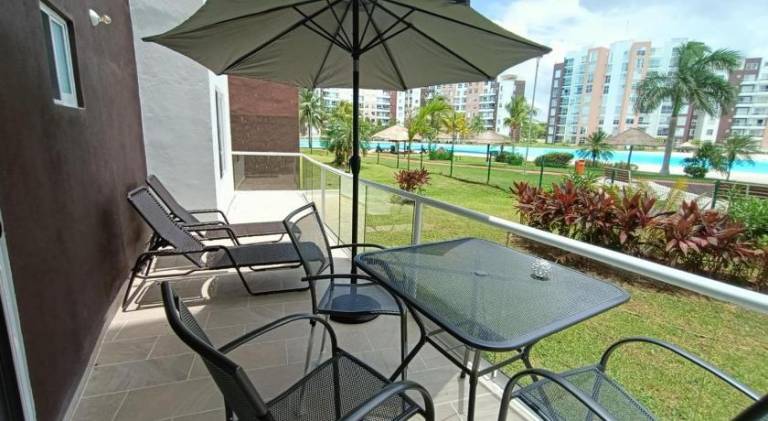 Holiday apartment with garden & pool in Cancún