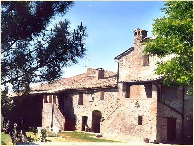 Farm with patio, garden & pool in Radicondoli