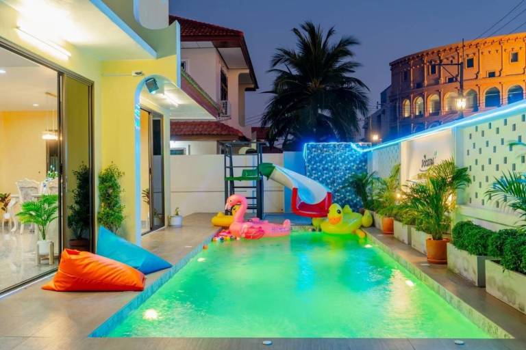 Villa with pool, BBQ & yard | Suitable for remote work | Pets are welcome — photo 3