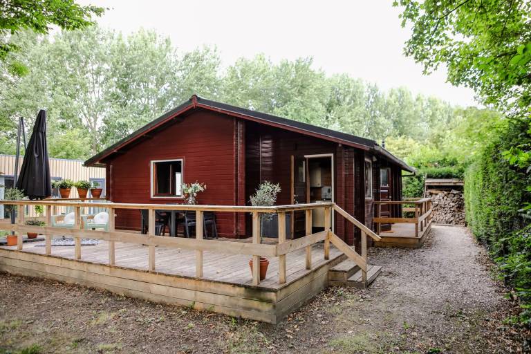 VZ2612 Houten Vakantiehuis in Heinkenszand